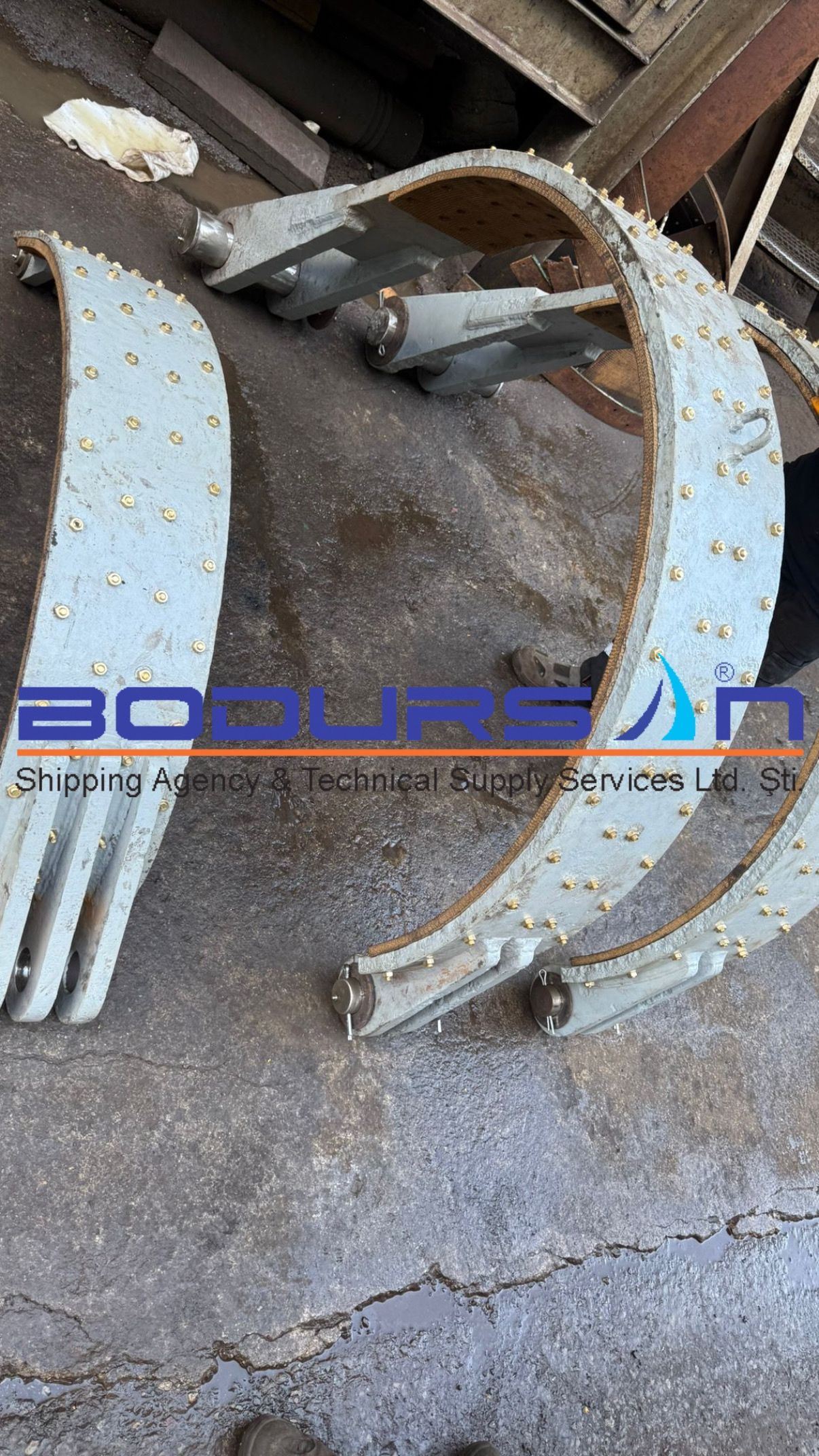 Anchor Winch Brake Maintenance and Pad Replacement Completed